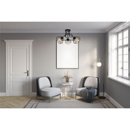 Loftlampe CEED 3xE27/60W/230V