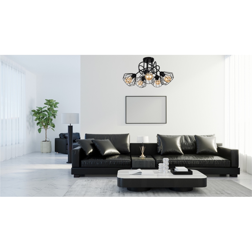 Loftlampe CEED 5xE27/60W/230V