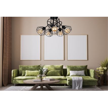 Loftlampe CEED 5xE27/60W/230V