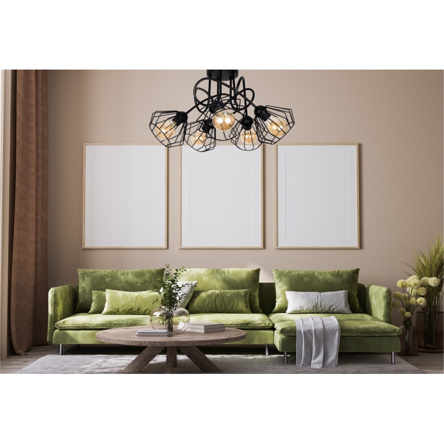 Loftlampe CEED 5xE27/60W/230V