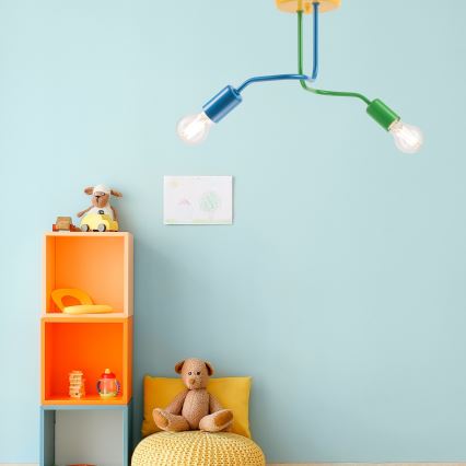 Loftlampe CHARLIE 2xE27/60W/230V