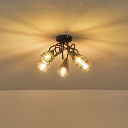 Loftlampe CLASSY 5xE14/7W/230V
