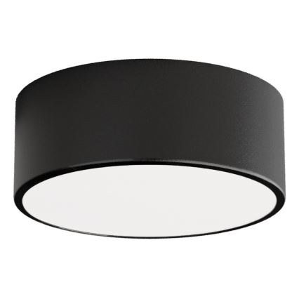 Loftlampe CLEO 1xE27/24W/230V diameter 20 cm sort