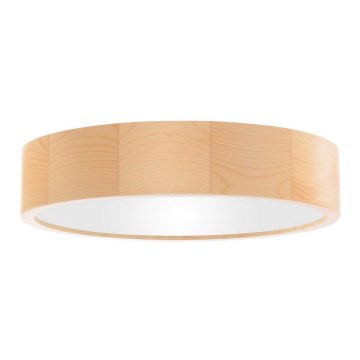 Loftlampe CLEO 3xE27/24W/230V diam. 37,5 cm fyrretræ