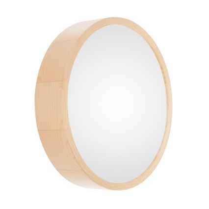 Loftlampe CLEO 3xE27/24W/230V diam. 37,5 cm fyrretræ