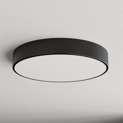 Loftlampe CLEO 4xE27/24W/230V diam. 50 cm sort