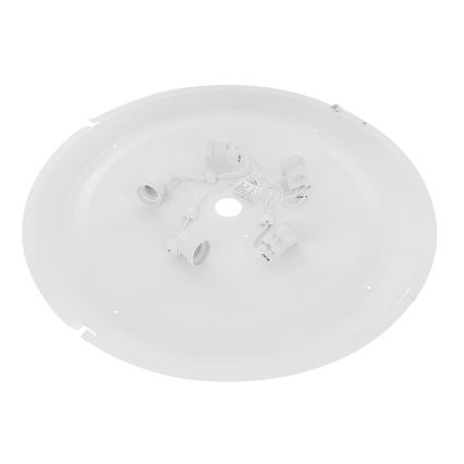 Loftlampe CLEO 5xE27/24W/230V diam. 60 cm sort
