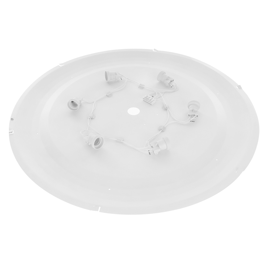 Loftlampe CLEO 6xE27/24W/230V diam. 78 cm grå