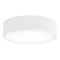 Loftlampe CLEO med bevægelses- og skumringssensor, 2xE27/24W/230V, Ø 30 cm, hvid