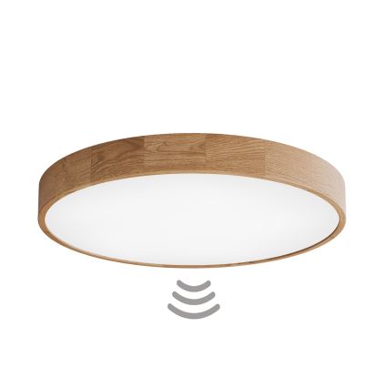 Loftlampe CLEO med sensor, 6xE27/24W/230V, Ø 80 cm, eg