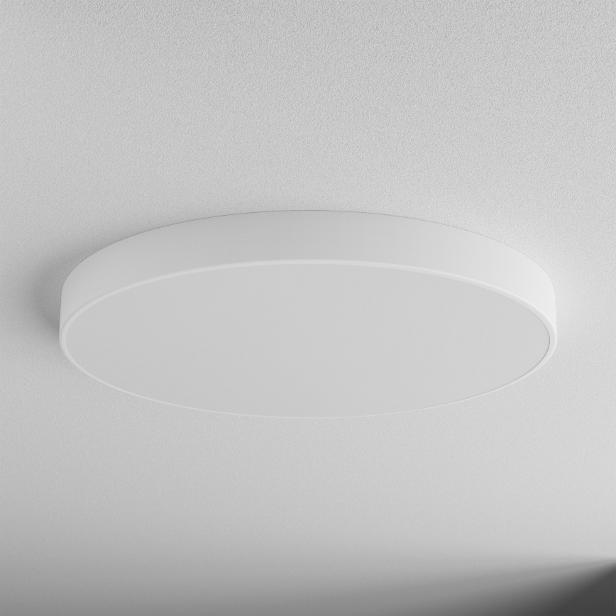 Loftlampe med bevægelses- og skumringssensor CLEO 6xE27/24W/230V Ø 80 cm hvid