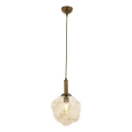 Loftlampe CRUMPLED 1xE27/40W/230V bronze/beige