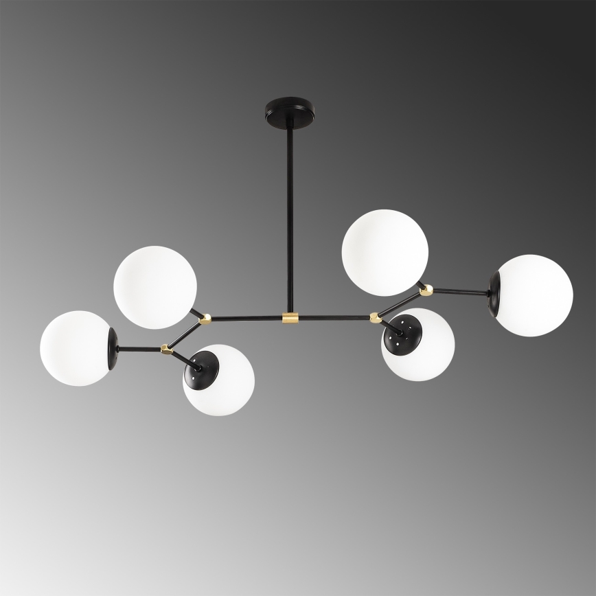 Loftlampe DAMAR 6xE27/40W/230V