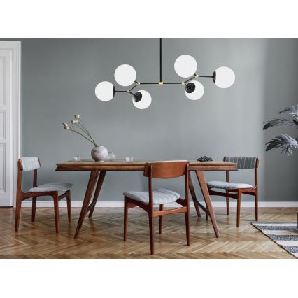 Loftlampe DAMAR 6xE27/40W/230V