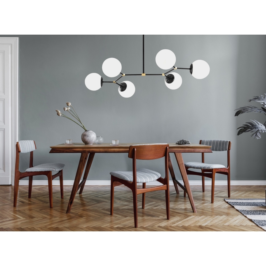 Loftlampe DAMAR 6xE27/40W/230V