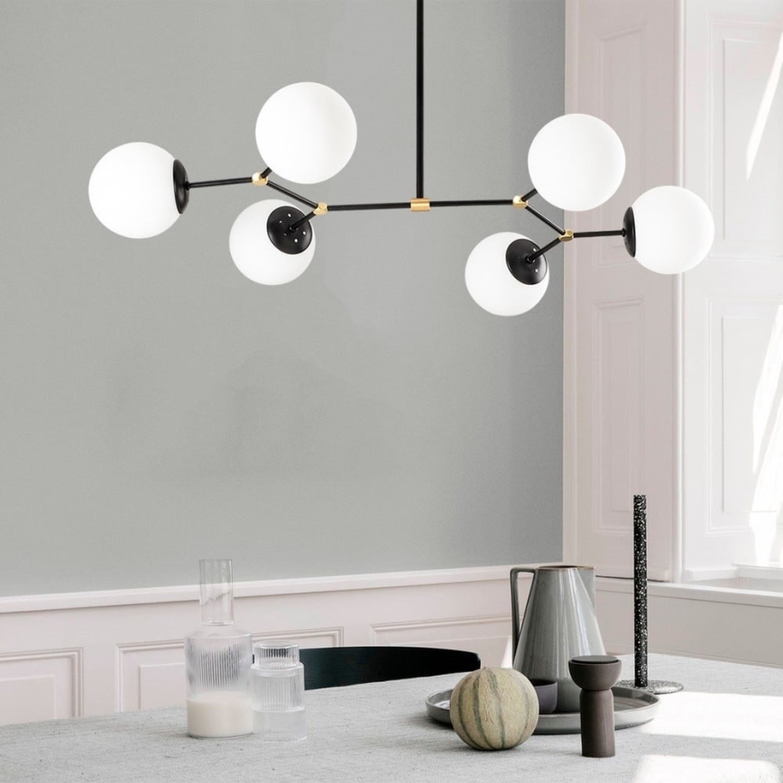 Loftlampe DAMAR 6xE27/40W/230V