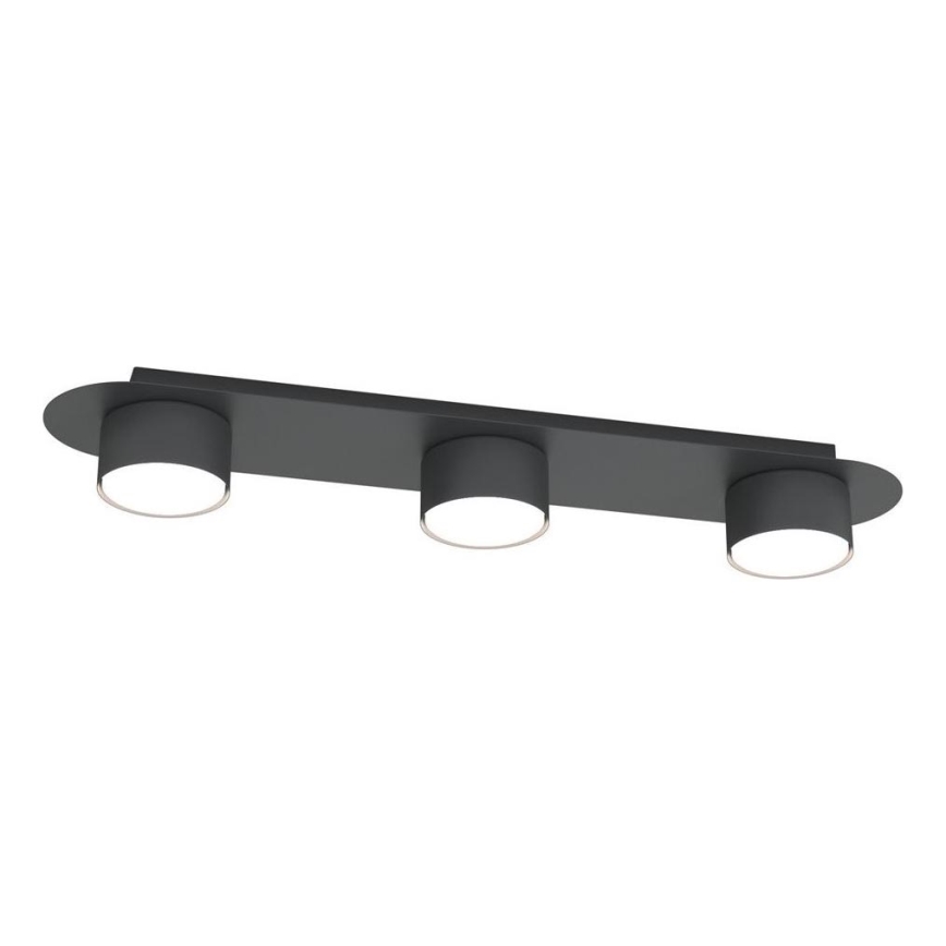 Loftlampe DIAZ 3xGX53/12W/230V sort