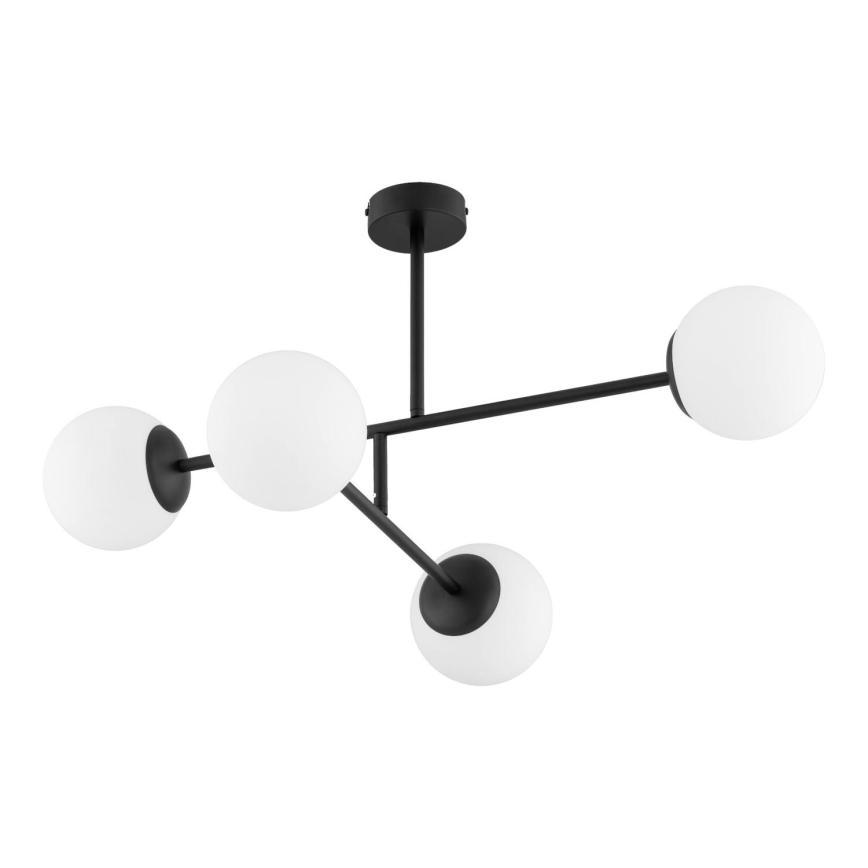 Loftlampe DILON 4xE14/10W/230V sort