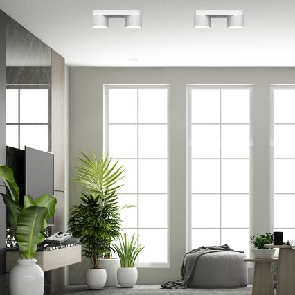 Loftlampe DIXIE 2xGX53/11W/230V hvid