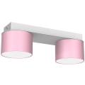 Loftlampe DIXIE 2xGX53/11W/230V pink