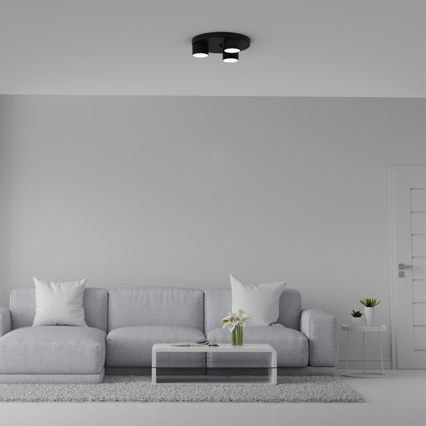 Loftlampe DIXIE 3xGX53/11W/230V sort