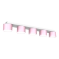 Loftlampe DIXIE 5xGX53/11W/230V pink