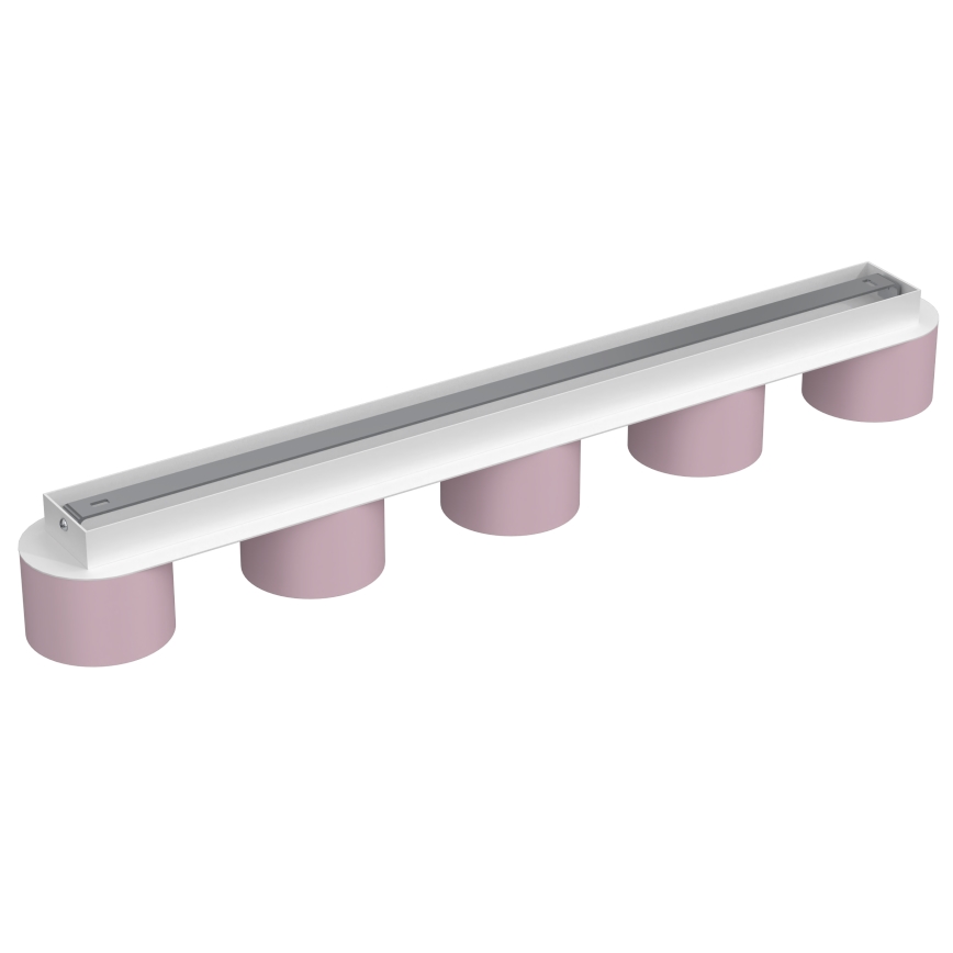 Loftlampe DIXIE 5xGX53/11W/230V pink
