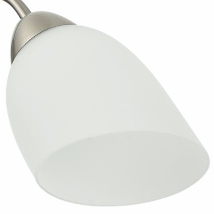 Loftlampe DONNA 5xE27/60W/230V nikkel