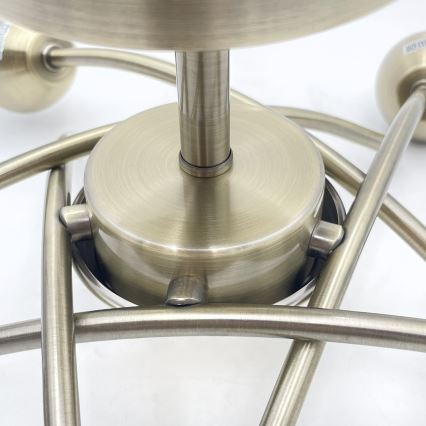 Loftlampe DONNA 5xE27/60W/230V patina