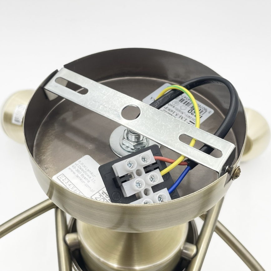 Loftlampe DONNA 5xE27/60W/230V patina