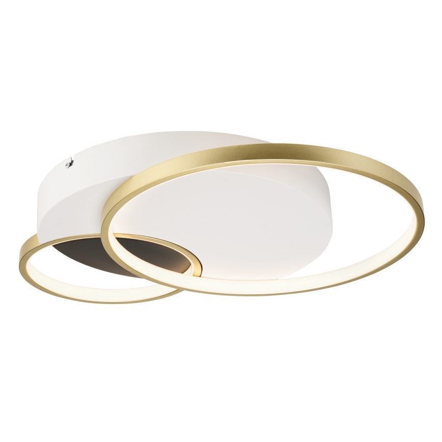 Loftlampe dæmpbar BENITO LED/31W/230V 3000-6500K hvid/guldfarvet
