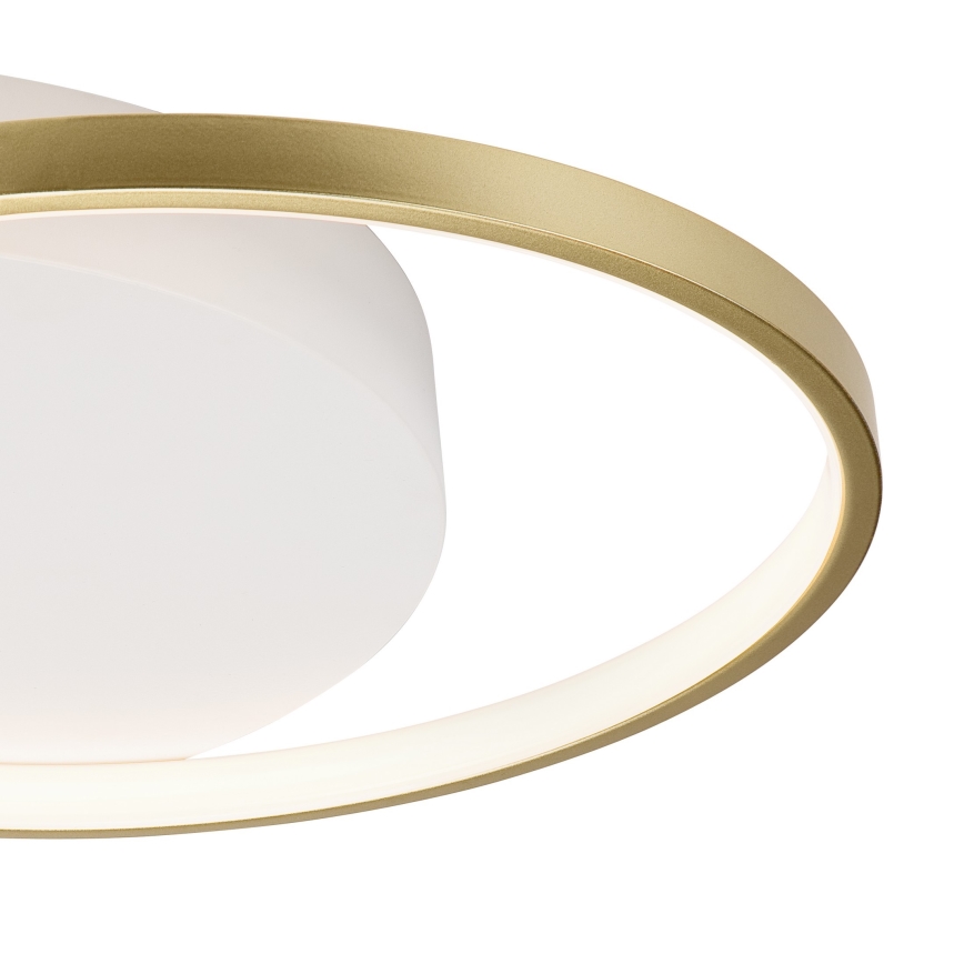 Loftlampe dæmpbar BENITO LED/31W/230V 3000-6500K hvid/guldfarvet