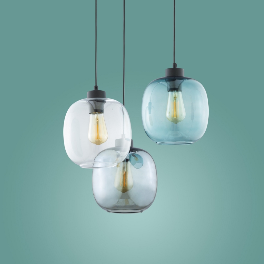 Loftlampe på kabel ELIO 3xE27/15W/230V