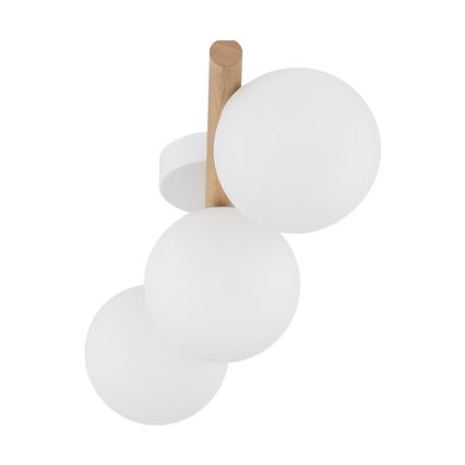 Loftlampe ELYON 3xG9/40W/230V fyrretræ