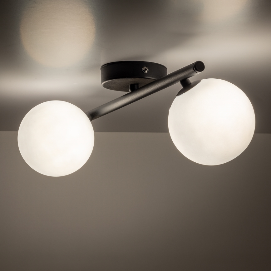 Loftlampe ELYON 5xG9/40W/230V sort
