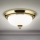Loftlampe EMPIRA 2xE14/40W/230V diameter 26,5 cm guld
