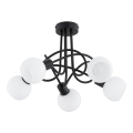 Loftlampe ERYKA 5xE14/10W/230V sort