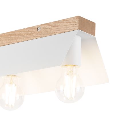 Loftlampe ESME 3xE27/15W/230V hvid/eg