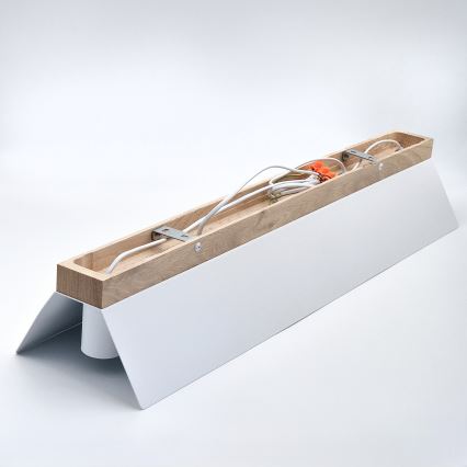 Loftlampe ESME 5xE27/15W/230V hvid/eg