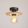 Loftlampe FALCO 1xE27/60W/230V diameter 20 cm beige