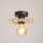 Loftlampe FALCO 1xE27/60W/230V diameter 20 cm beige