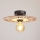 Loftlampe FALCO 1xE27/60W/230V diameter 30 cm beige