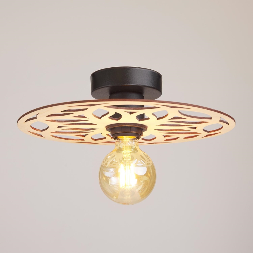 Loftlampe FALCO 1xE27/60W/230V diameter 30 cm beige