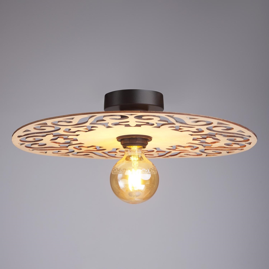 Loftlampe FALCO 1xE27/60W/230V diameter 40 cm beige