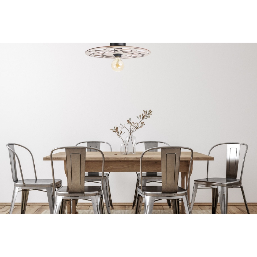 Loftlampe FALCO 1xE27/60W/230V diameter 40 cm beige