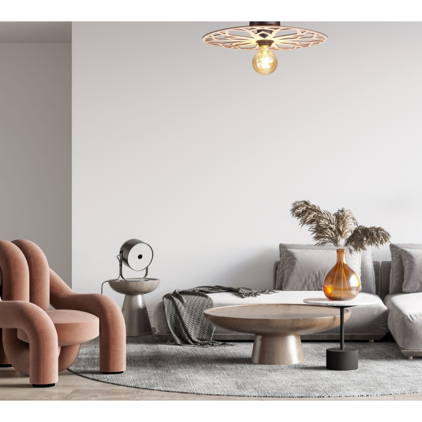 Loftlampe FALCO 1xE27/60W/230V diameter 40 cm beige