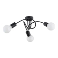 Loftlampe FARTA 3xE27/15W/230V sort