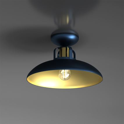 Loftlampe FELIX 1xE27/60W/230V blå