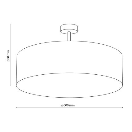 Loftlampe FILIPPO 4xE27/60W/230V