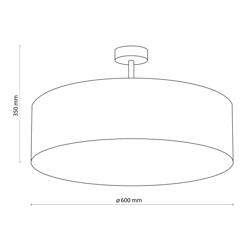 Loftlampe FILIPPO 4xE27/60W/230V